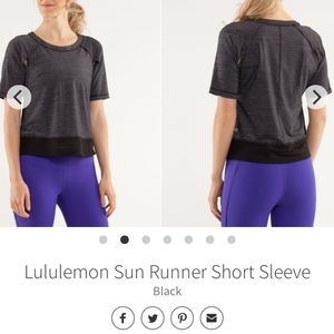 Sun Runner Shirt *Rare Find* by Lululemon
